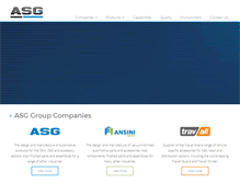 Tablet Screenshot of groupasg.com
